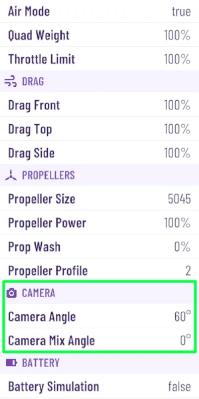 Numatytieji Singularitum V5 nustatymai